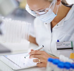 Doctor using tablet | Careers and Training at UPMC