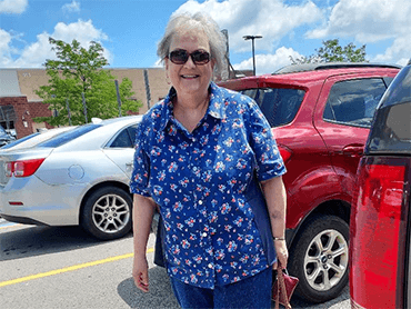 Celia M., 66, from North Huntingdon, Pa., struggled with worsening nerve pain that made daily tasks and walking painful until a successful minimally invasive spine surgery at UPMC restored her mobility and outlook. Grateful for the care she received from Dr. Matt El-Kadi, Celia now enjoys a pain-free life.