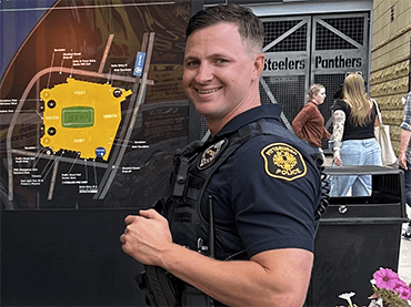 Derrick survived traumatic spinal injuries and made a full recovery, returning to serve his community with strength and gratitude.