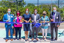 Green Mountain Energy Sun Club Edible Garden and Mindfulness Path ribbon cutting