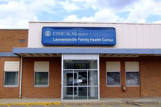 Outside of the UPMC St. Margaret Lawrenceville Family Health Center