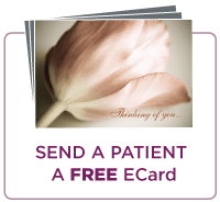 Send a patient a free, hand delivered E card