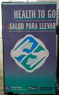 UPMC Harrisburg Health To Go Vending Machine