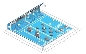 PASS Fitness Court rendering