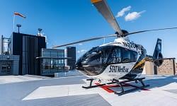 Mercy Helipad copter feature