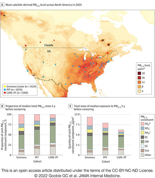 PM2 5 Distribution Map release