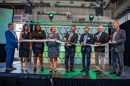 HU UPMC Tower Dedication Ribbon Cutting HR