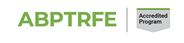 ABPTRFE accredited program logo