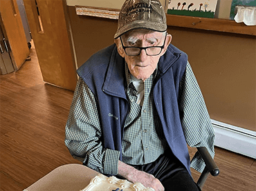 Read Lewis Schaub's testimonial about being a Cole Manor resident.